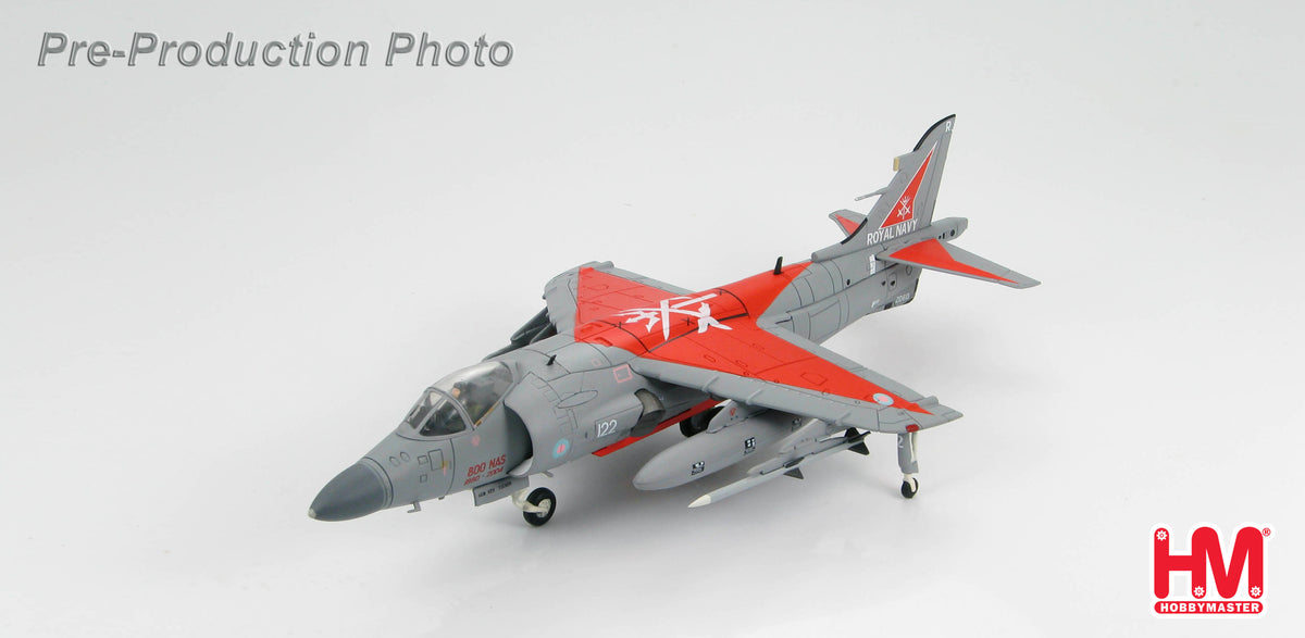 Hobby Master HA4101 1:72 Sea Harrier FA.2 ZD613/R-122, Royal Navy, No. 800 Sqn. decommissioning scheme "SATAN 1" 2004