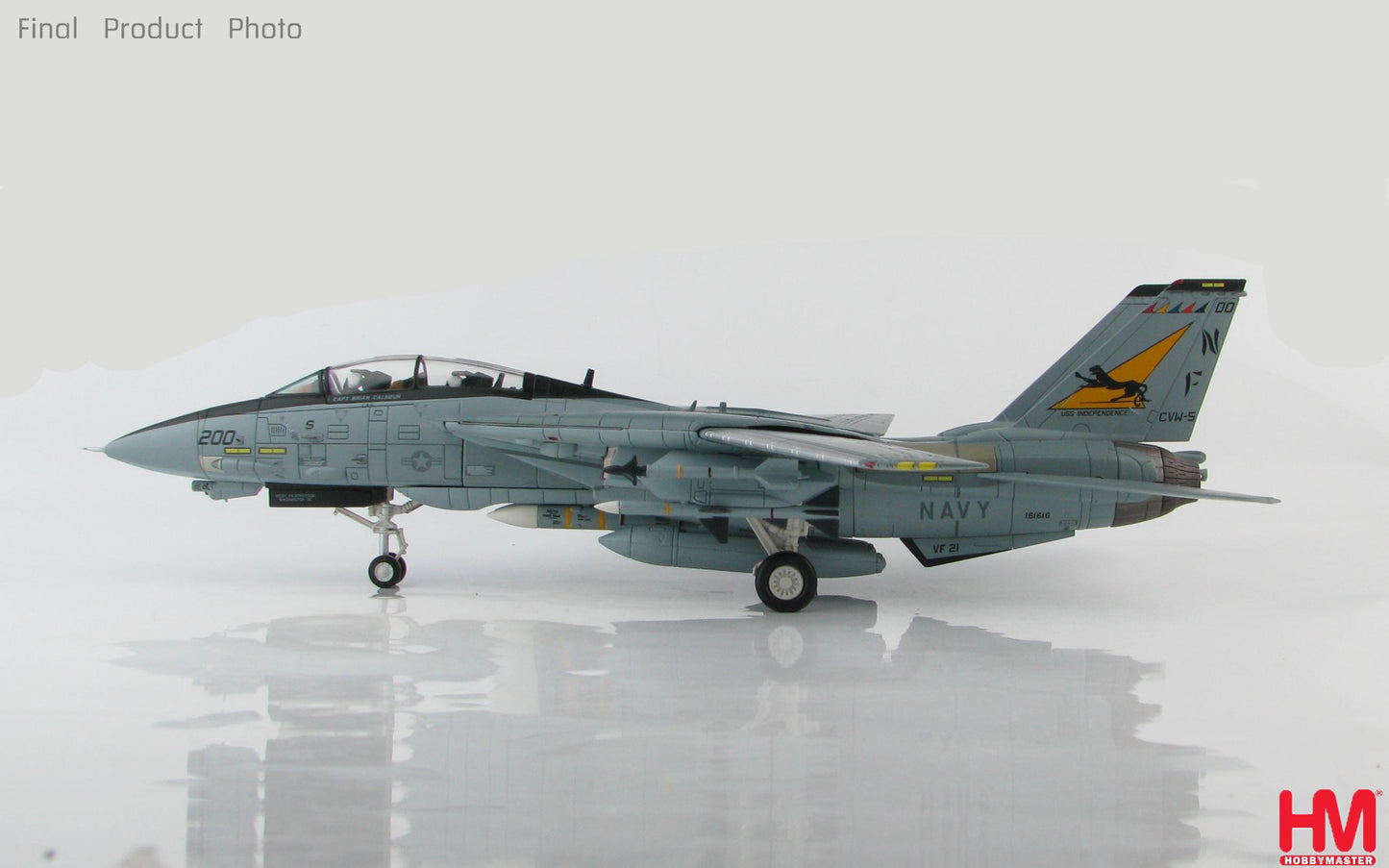 Hobby Master HA5225 1:72 Grumman F-14A Tomcat, VF-21 Freelancers, USS Independence, 1994