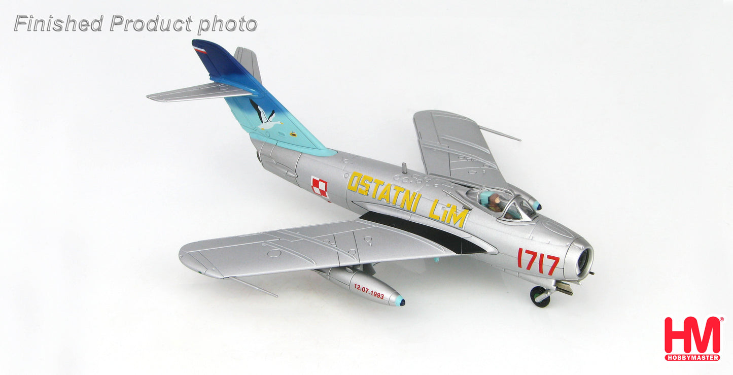Hobby Master HA5905 1:72 LIM-5 (MIG-17F) 1717, 45th Experimental Aviation Squadron, 12th July 1993