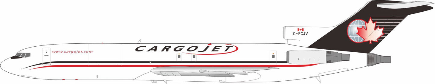 Pre-Order InFlight200 IF722W80326 1:200 Cargojet Airways Boeing 727-223 C-FCJV