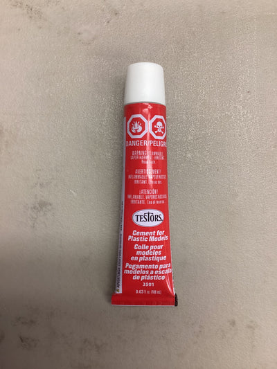 Testors Plastic Cement Tube 3501