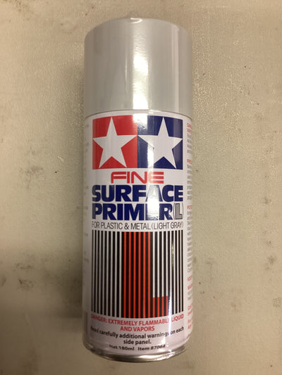Tamiya Fine Surface Primer Light Gray