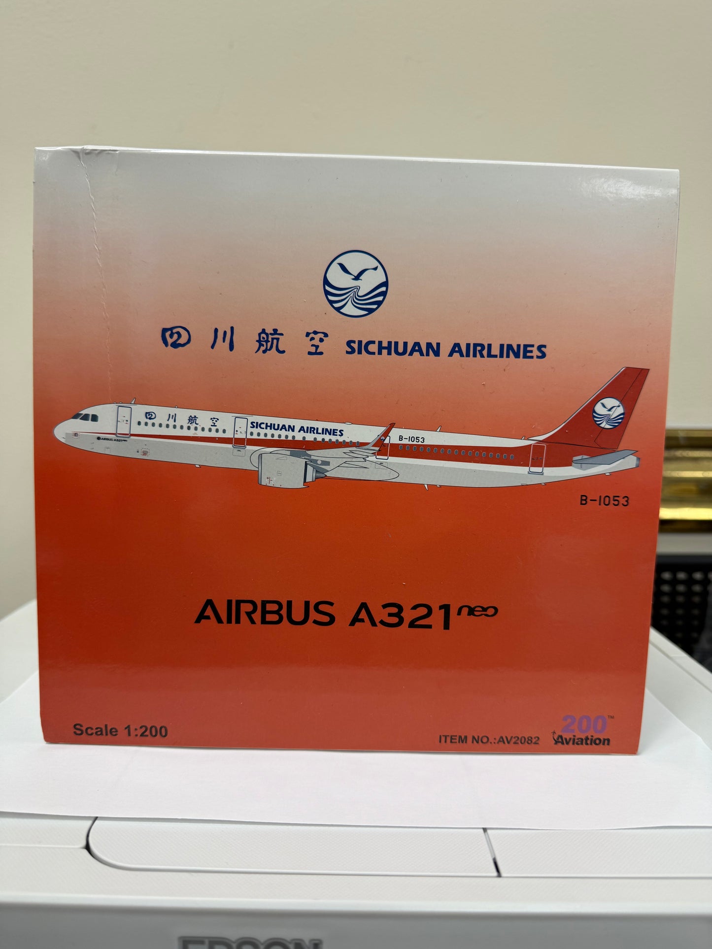 Aviation200 AV2082 1:200 Sichuan Airlines Airbus A321-271N