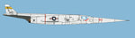 Sky Classics 1:200 Douglas X-3 Stiletto 492892 White NACA Yellow Tail Band Crosses