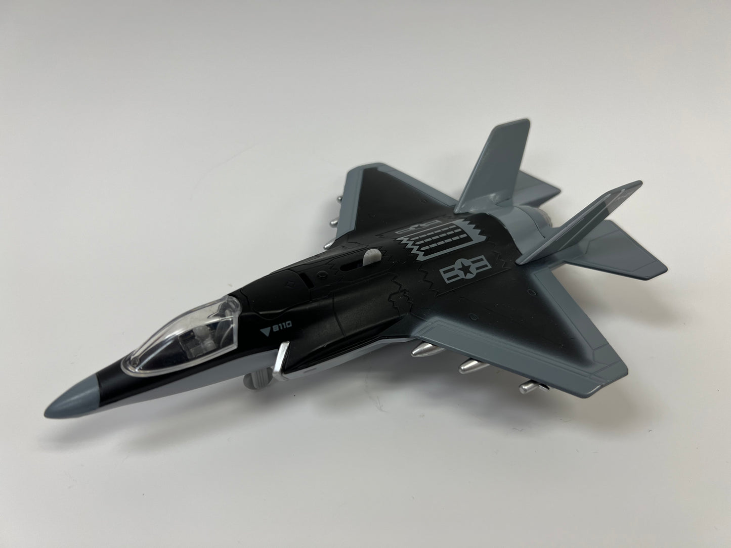 Diecast Pull - Back Toy F - 35 Lightning II W/Sound
