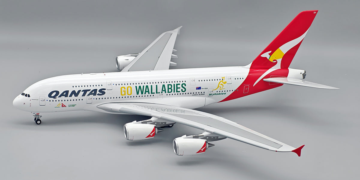 Pre-Order InFlight200 IF380QF0926 1:200 Qantas Airbus A380-842 VH-OQH "GO WALLABIES"