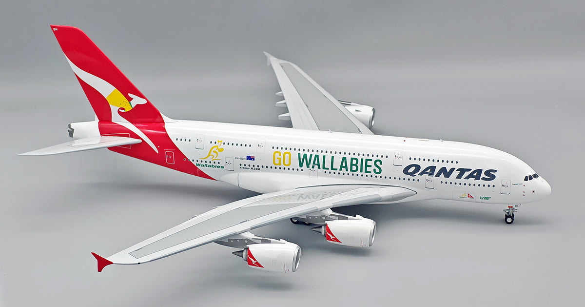Pre-Order InFlight200 IF380QF0926 1:200 Qantas Airbus A380-842 VH-OQH "GO WALLABIES"