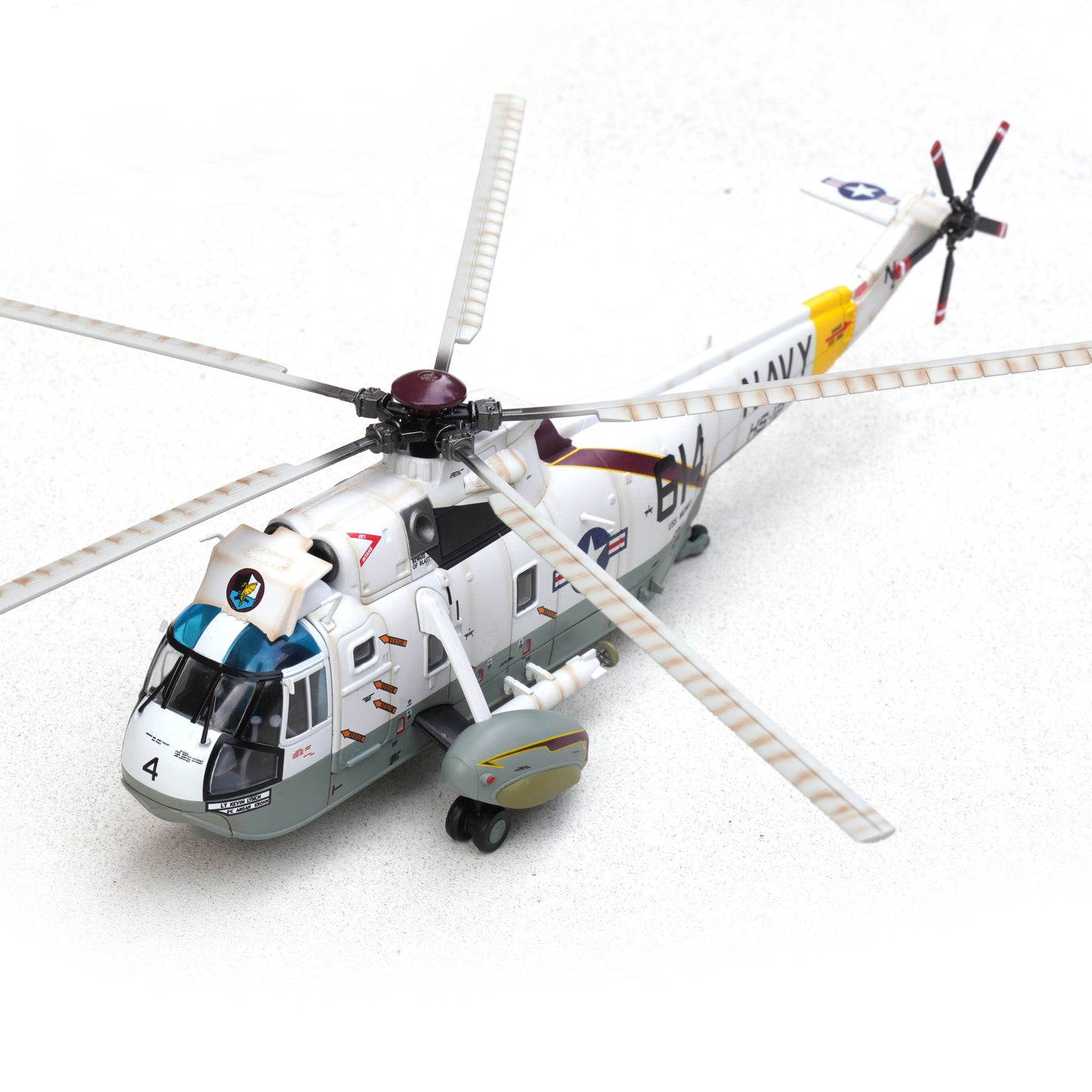 Pre-Order Legion Models LEG-14055LD 1:72 SH-3H Sea King 149923/NF 614, Helicopter Anti-Submarine Warfare Squadron 12 (HS-12) "Wyverns," Carrier Air Wing 5, USS Midway (CV-41), U.S. Navy, 1980s