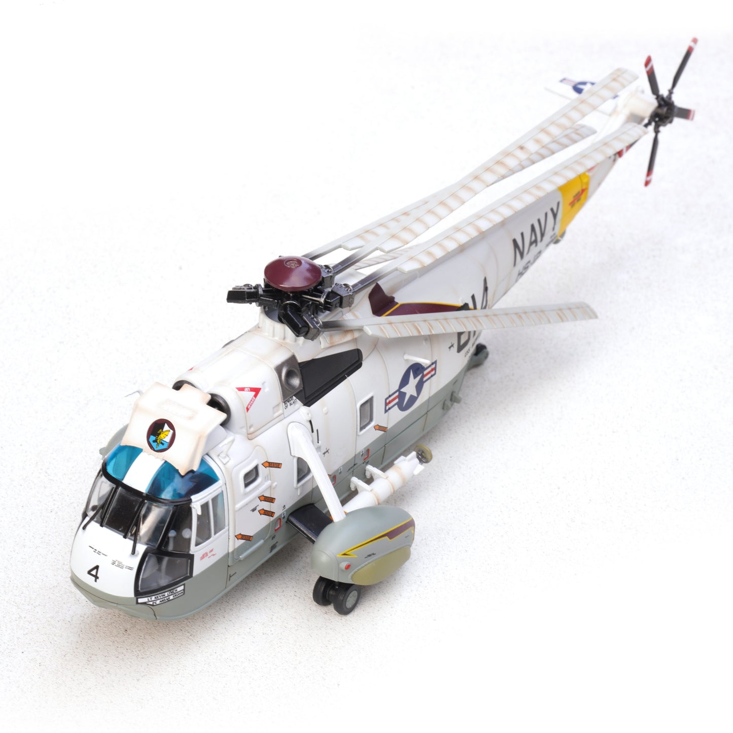 Pre-Order Legion Models LEG-14055LD 1:72 SH-3H Sea King 149923/NF 614, Helicopter Anti-Submarine Warfare Squadron 12 (HS-12) "Wyverns," Carrier Air Wing 5, USS Midway (CV-41), U.S. Navy, 1980s