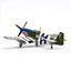 Pre-Order Legion Models LEG-14606LF 1:72 P-51B Mustang - John Bennett, 487th Fighter Squadron, 352nd Fighter Group "Blue-Nosed Bastards of Bodney," USAAF, RAF Bodney, England, 1944
