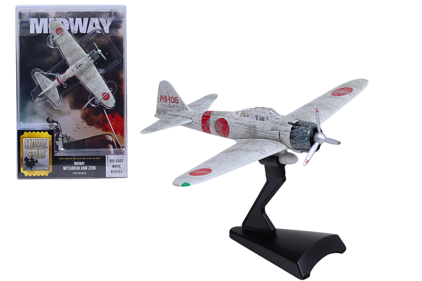 Movie Stub MV1003 1:97 A6M Zero Midway