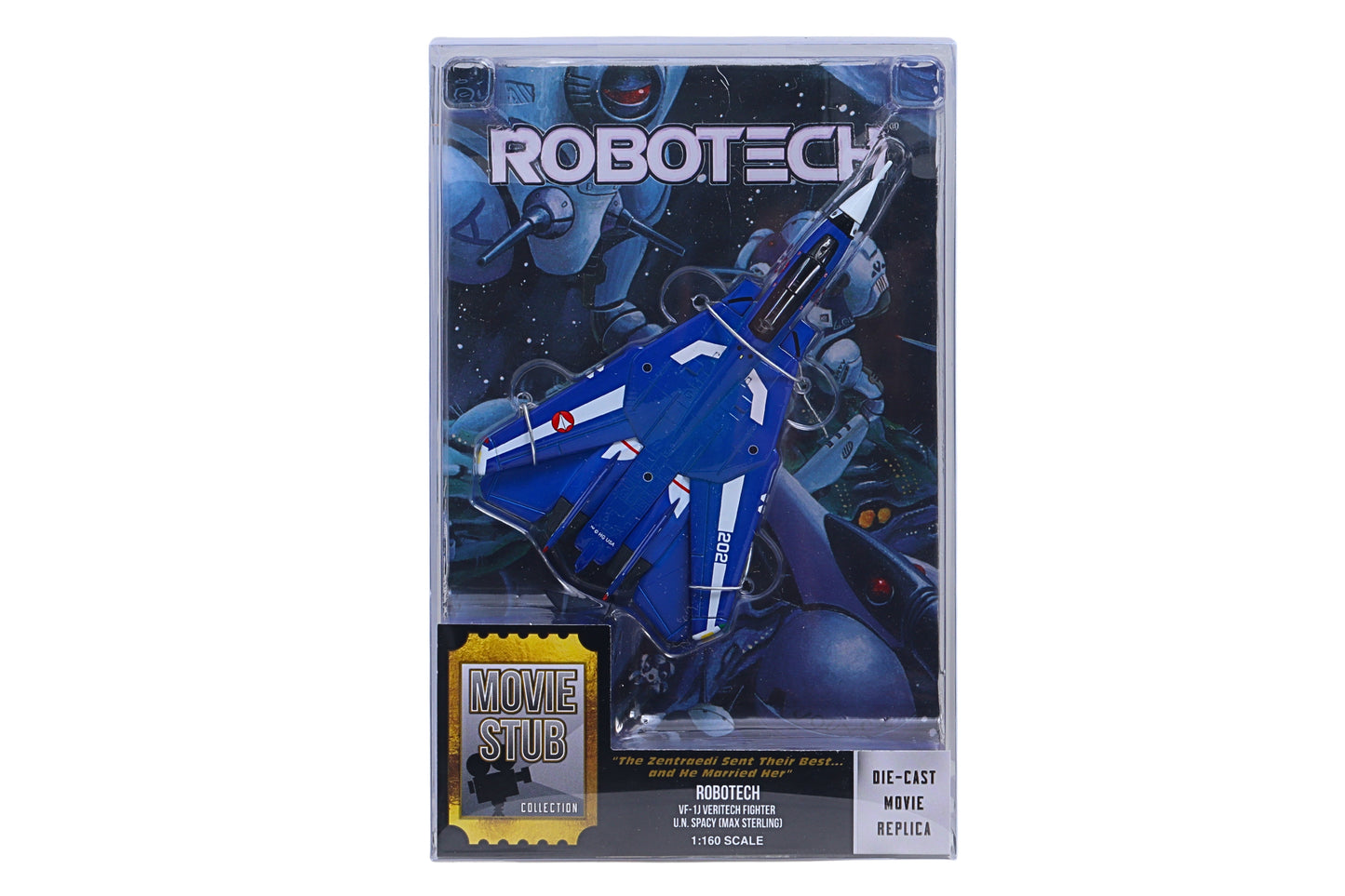 Movie Stub MV1020 1:160 VF-1J Fighter Max Sterling Robotech