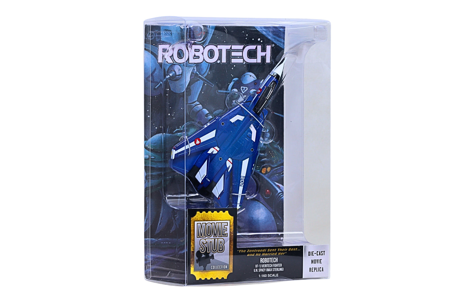 Movie Stub MV1020 1:160 VF-1J Fighter Max Sterling Robotech