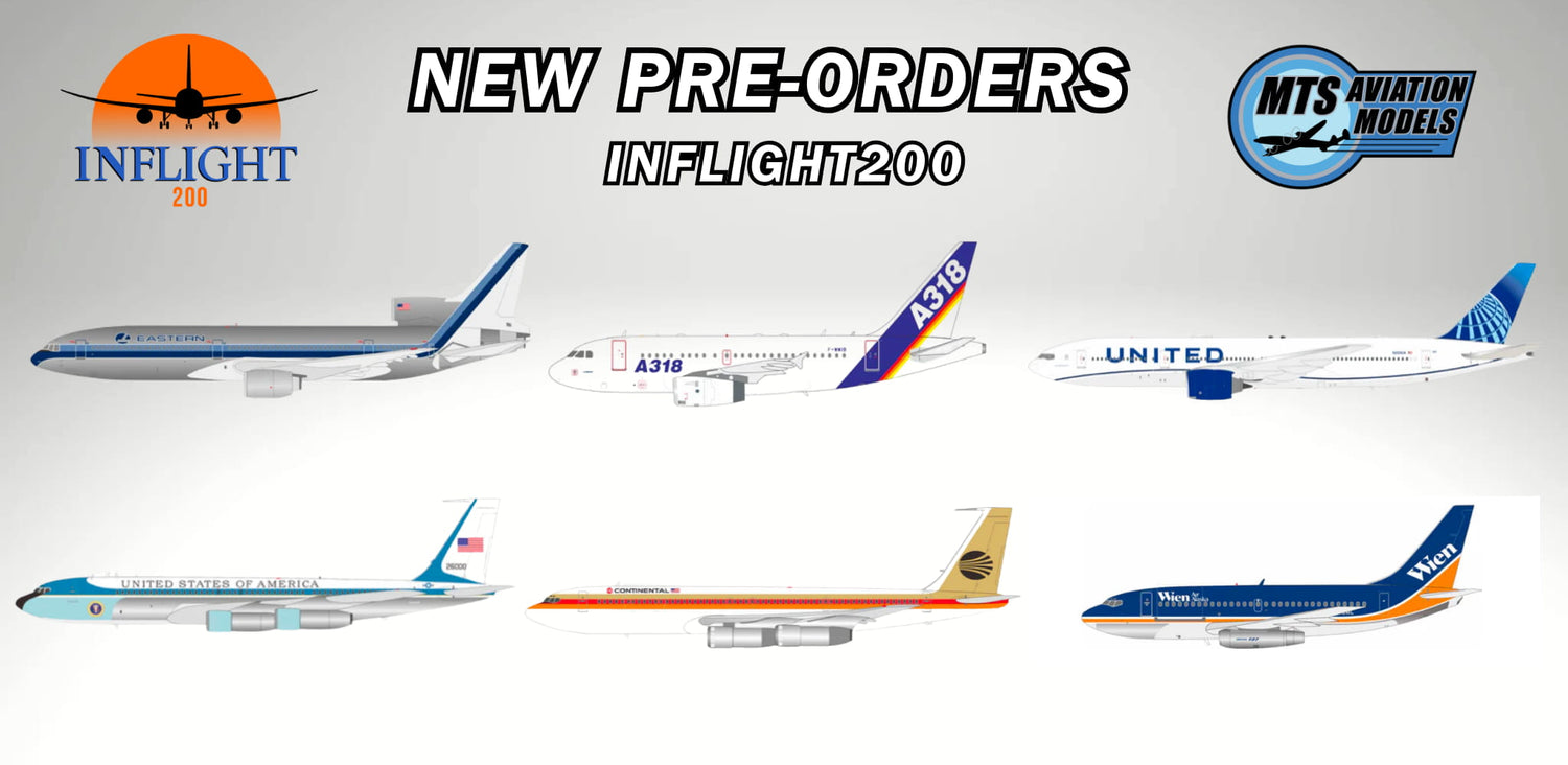 MTS Aviation Models - Gemini Jets, InFlight200, Hobby Master