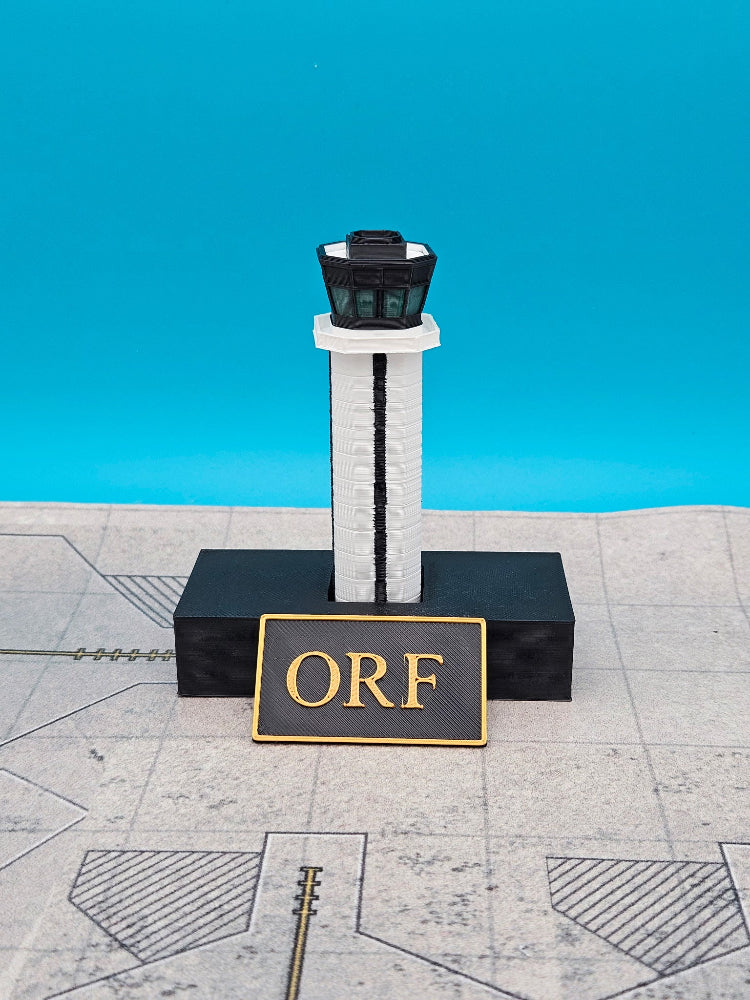 Tarmac Designs 1:400 Norfolk International Airport ATC Tower (ORF)