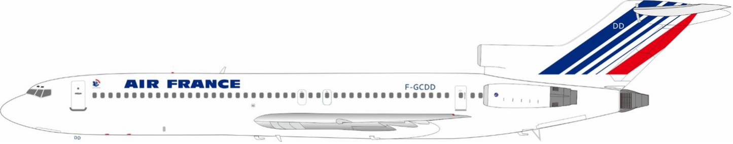 Pre-Order InFlight200 56268 Air France Boeing 727-228/Adv F-GCDD