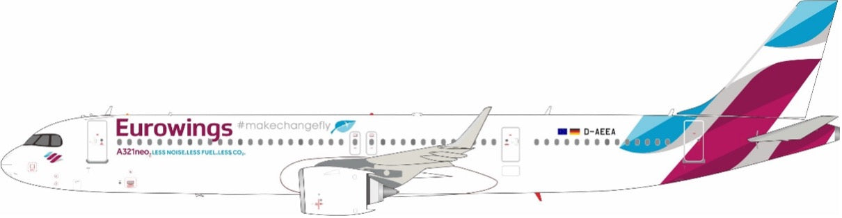 JFox JF-A321-038 1:200 A321-251NX Eurowings D-AEEA
