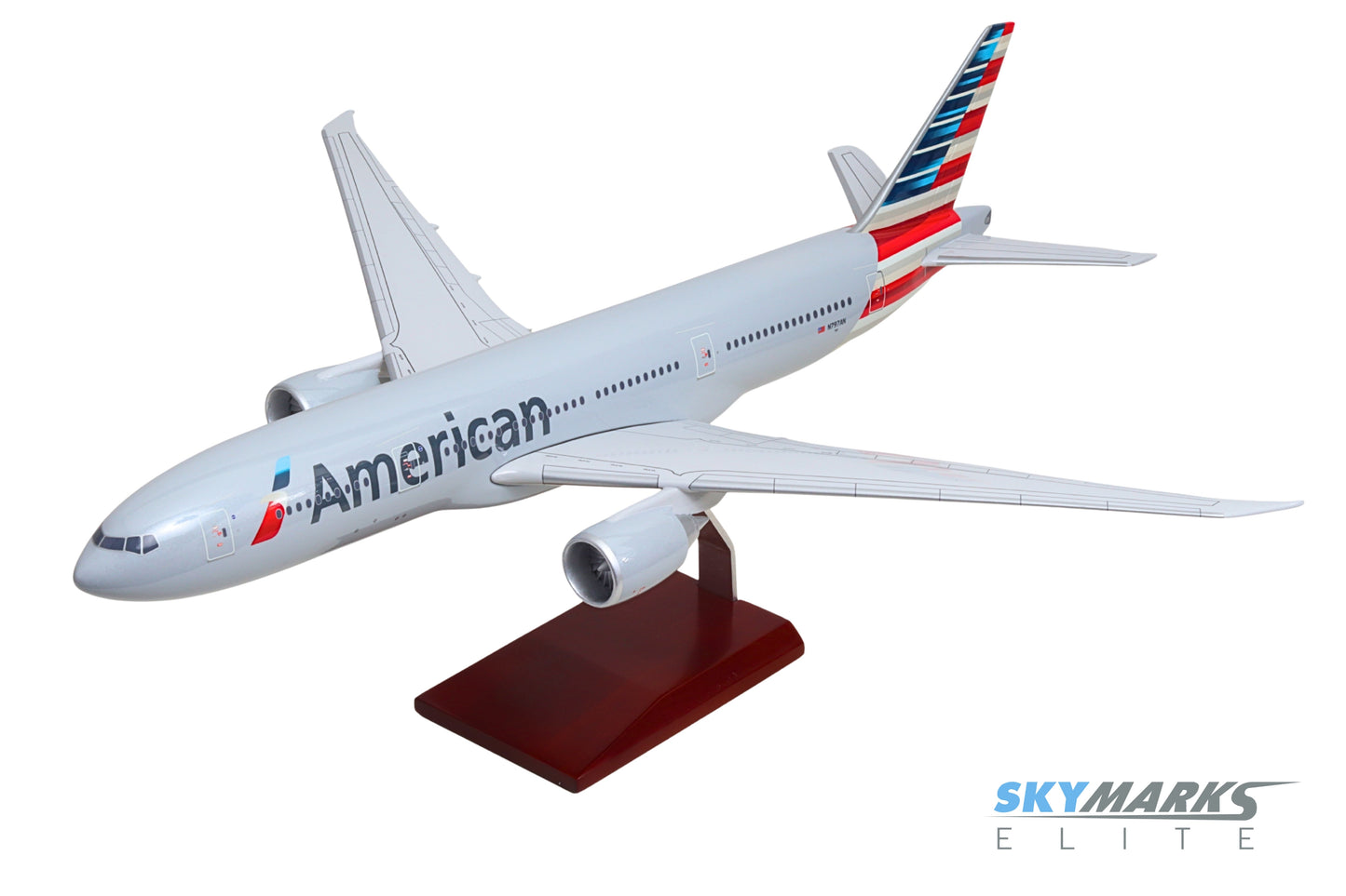 SkyMarks Elite SKG47100 1:100 American Airlines 777-200 N797AN