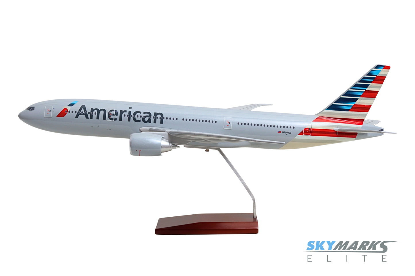 SkyMarks Elite SKG47100 1:100 American Airlines 777-200 N797AN