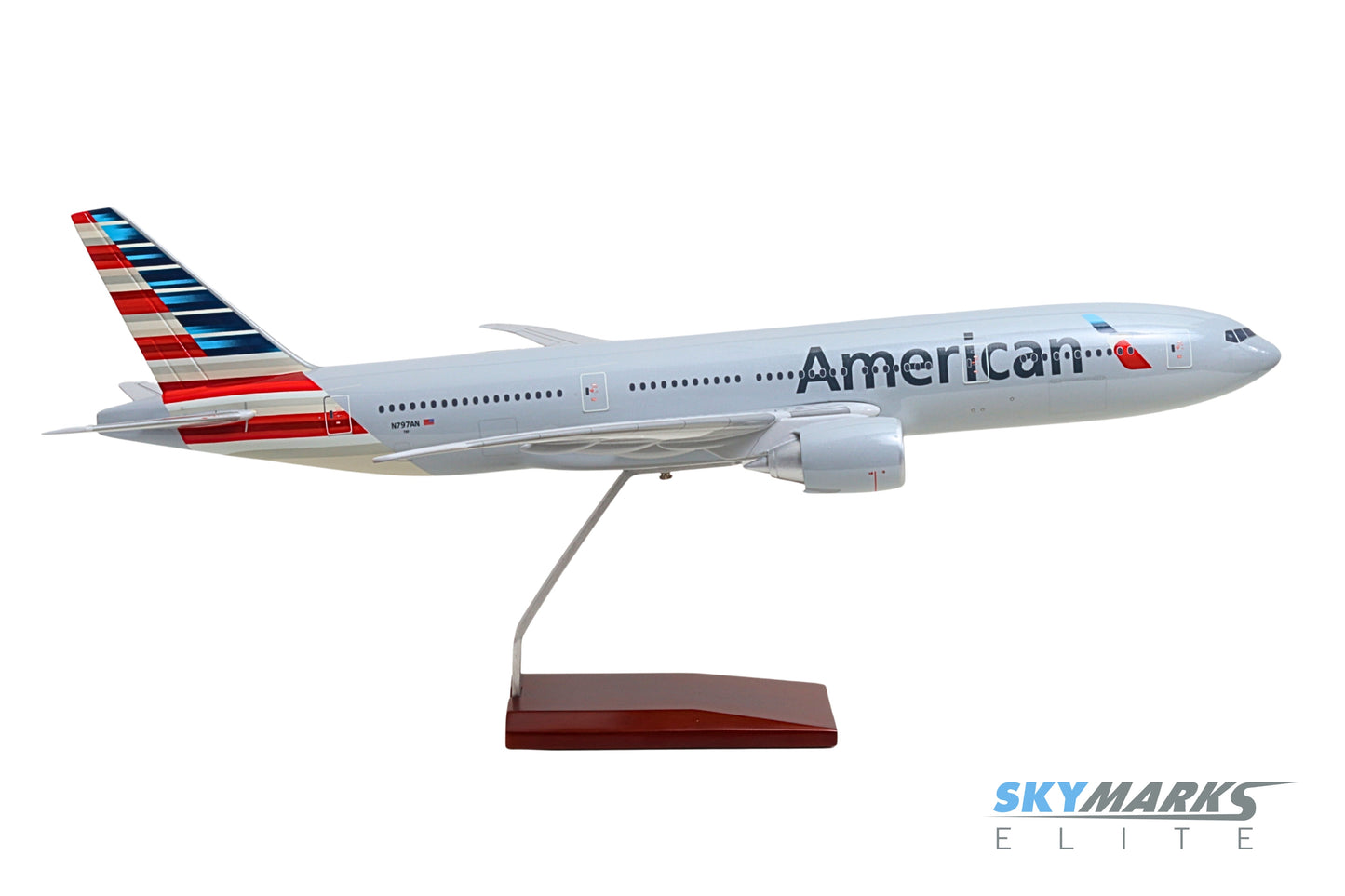 SkyMarks Elite SKG47100 1:100 American Airlines 777-200 N797AN