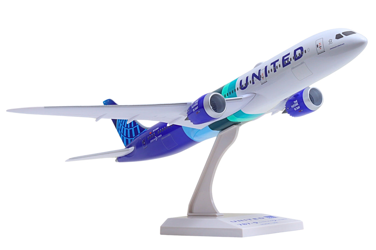 Pre-Order SkyMarks SKR1183 1:200 Boeing 787-9 United Airlines The Future is SAF N24988