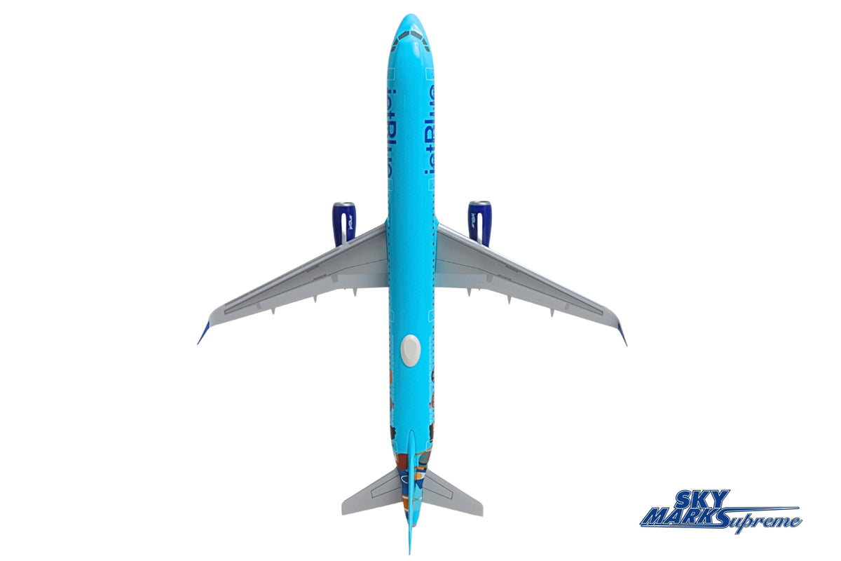 SkyMarks Elite SKR8388 1:100 JetBlue Airbus A321 N970JB BlueUnity