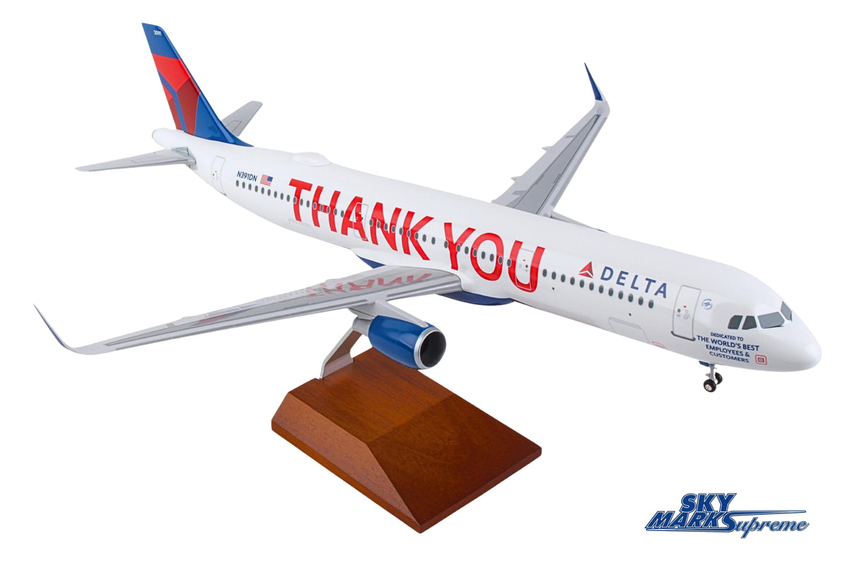SkyMarks Elite SKR8425 1:100 Delta Air Lines Airbus A321 Thank You
