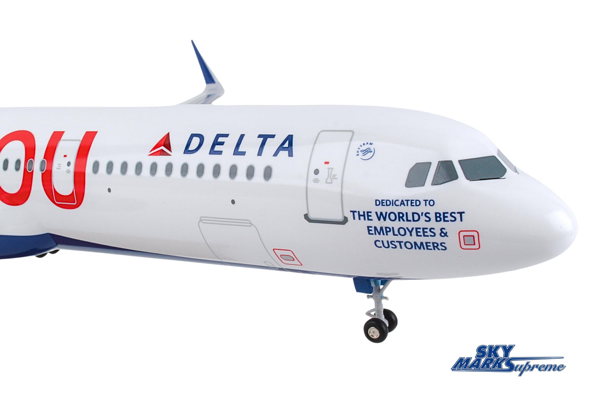 SkyMarks Elite SKR8425 1:100 Delta Air Lines Airbus A321 Thank You