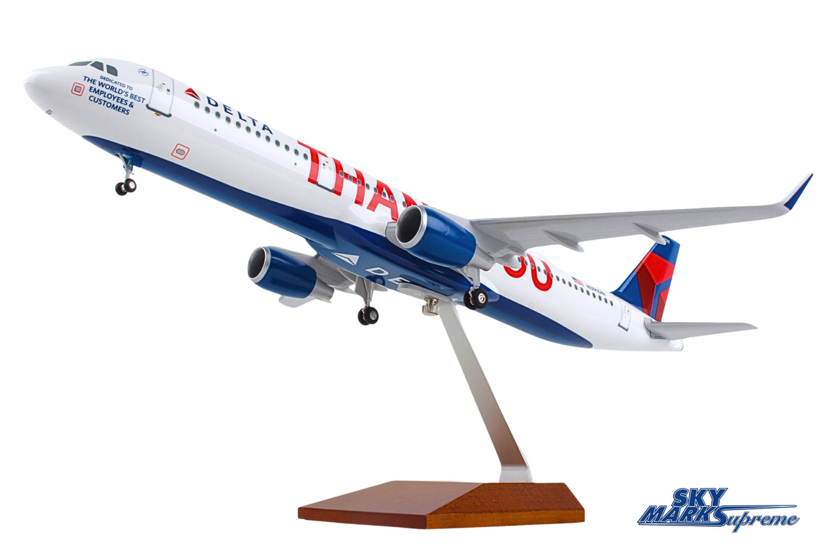 SkyMarks Elite SKR8425 1:100 Delta Air Lines Airbus A321 Thank You
