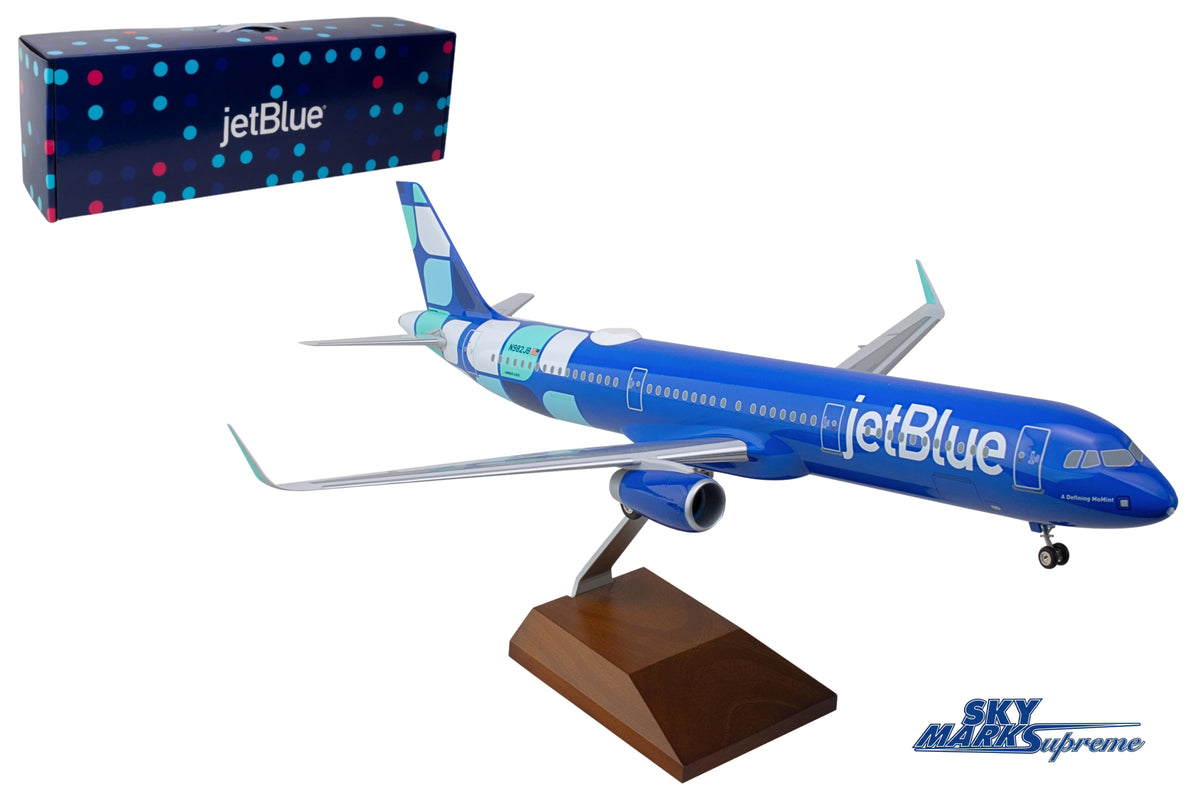 SkyMarks Elite SKR8440 1:100 JetBlue Airbus A321 Mint