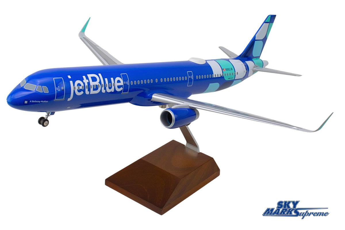 SkyMarks Elite SKR8440 1:100 JetBlue Airbus A321 Mint