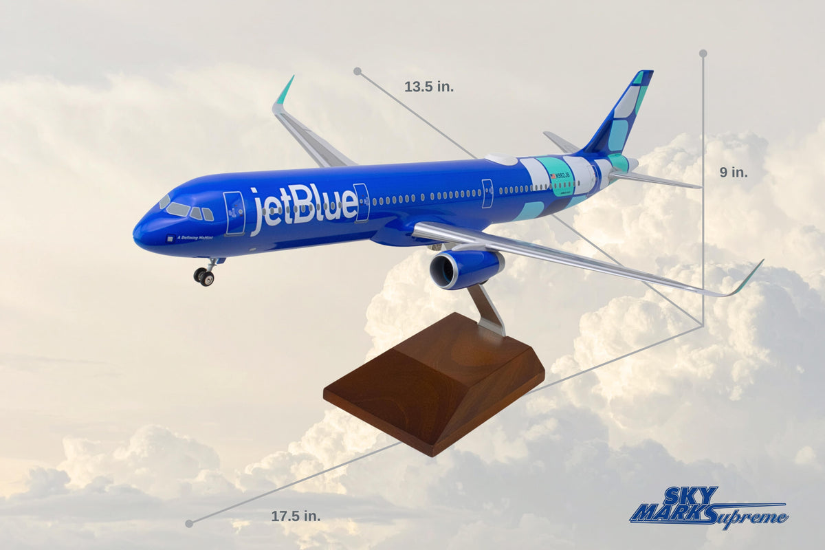 SkyMarks Elite SKR8440 1:100 JetBlue Airbus A321 Mint