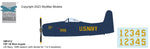 Pre-Order SkyMax SM1011 1:72 F8F-1B Blue Angels US Navy, 1946 season (with decals for 1 to 5 airplanes)