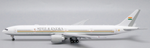 JC Wings LH4GOV186 1:400 Government of India Boeing 777-300ER VT-ALV