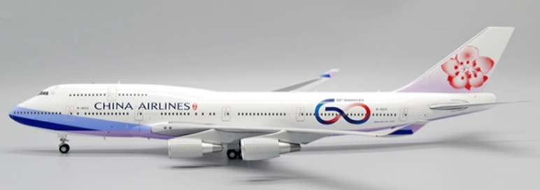 JC Wings XX20093 1:200 China Airlines Boeing 747-400 "60th Anniversary" B-18210