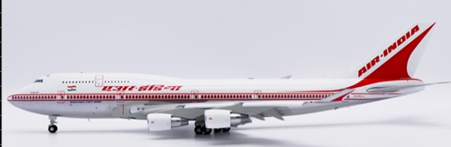 Pre-Order JC Wings XX20202A 1:200 Air India Boeing 747-400 "Polished" VT-ESO (Flaps Down)