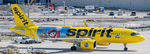 Pre-Order JC Wings SA4044 1:400 Spirit Airlines Airbus A320NEO 