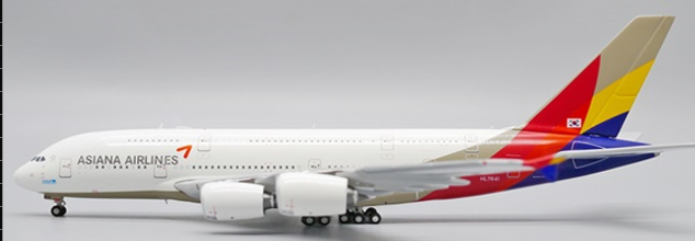Pre-Order JC Wings XX40052 1:400 Asiana Airlines Airbus A380 HL7641