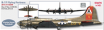 Pre-Order Air Force 1 AF1-0110DW 1:72 B-17 Flying Fortress Man O' War, 323RD BS, 91ST BG, 8TH AF
