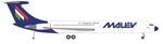 Pre-Order Herpa Wings HE573047 1:200  Malév Hungarian Airlines Ilyushin IL-62M