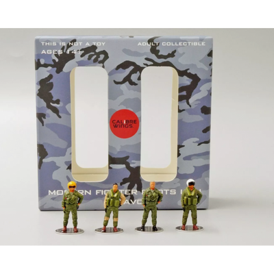Calibre Wings CA72WS02 1:72 USN 4 Piece Pilot Figure Set