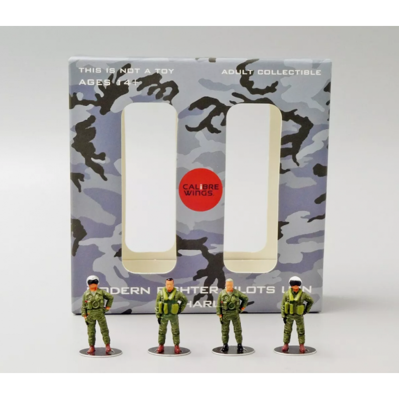 Calibre Wings CA72WS03 1:72 USN 4 Piece Pilot Figure Set