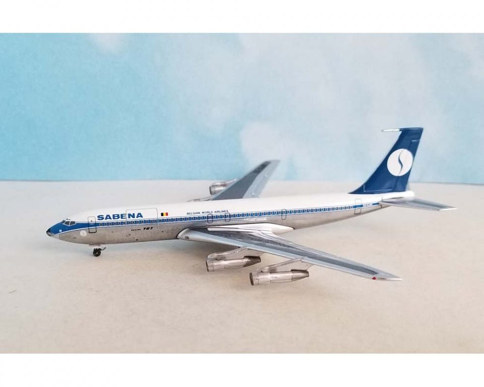 Aero Classics AC411333 1:400 Sabena Air Boeing 707 - 300 OO - SJM
