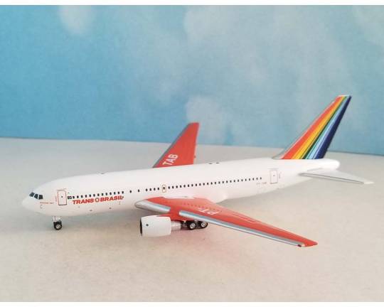 Aero Classics AC411375 1:400 TRANS BRAZIL Boeing 767 - 200 PT - TAB
