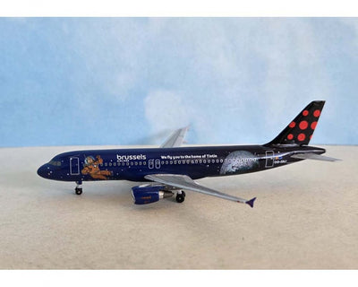 Aero Classics AC411543 1:400 Brussels Airl. A-320 "TinTin" OO-SNJ