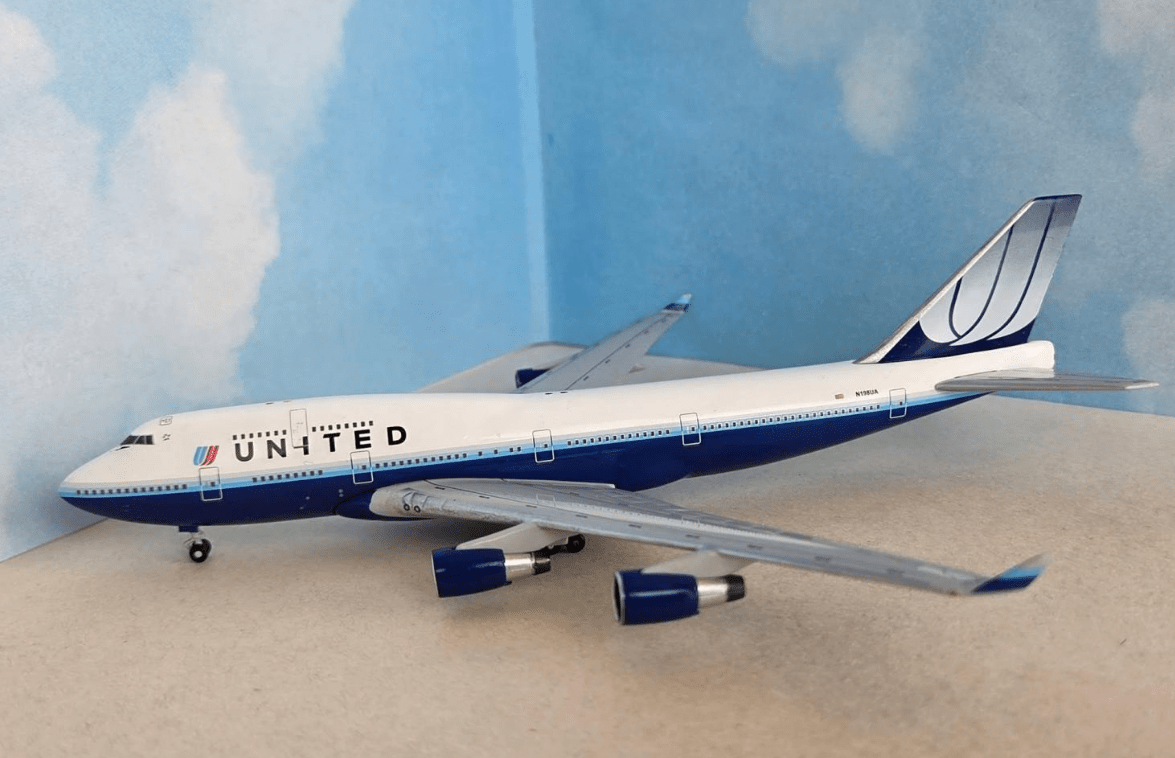 Aero Classics BBx41652 1:400 United Airlines B.747 - 400 N198UA