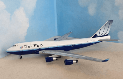 Boeing 747 模型　1/400 HX 1/400 Boeing B747-100 Painted N7470 Alloy Finished Aircraft