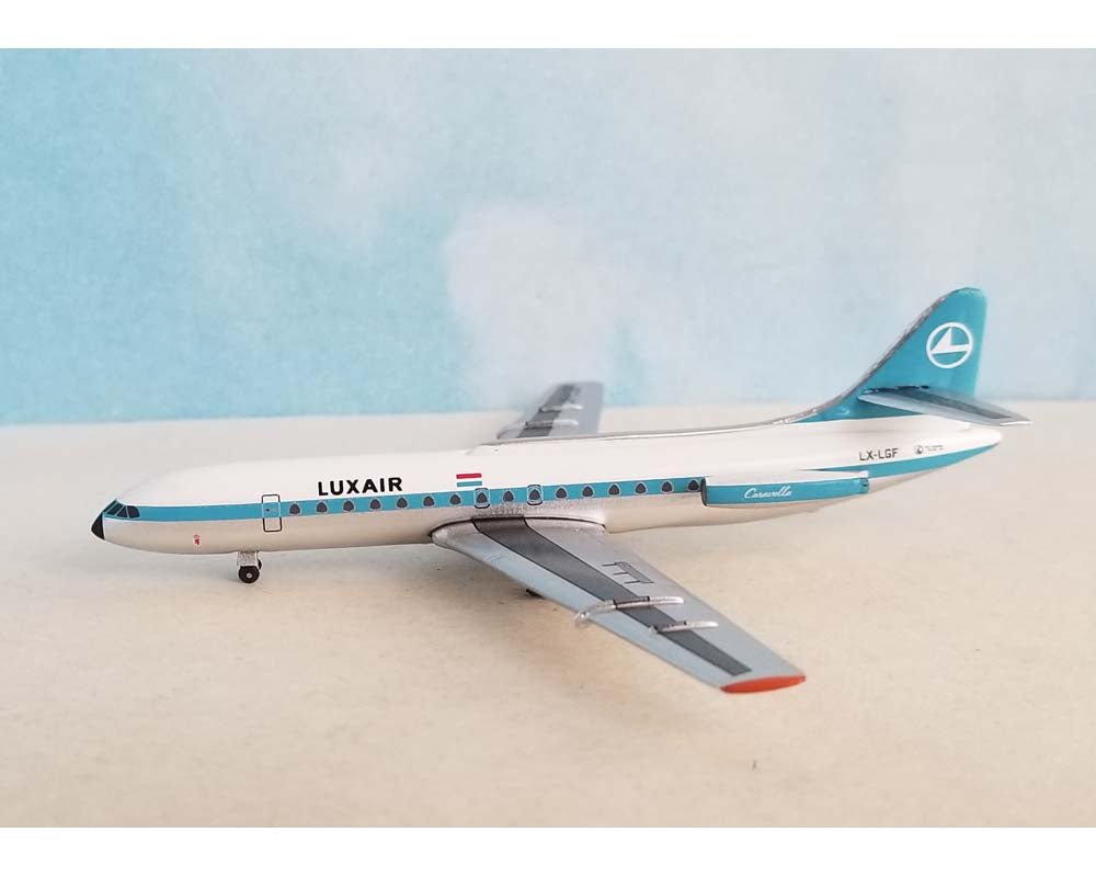 AeroClassics AC411431 1:400 Luxair SE210 LX - LGF