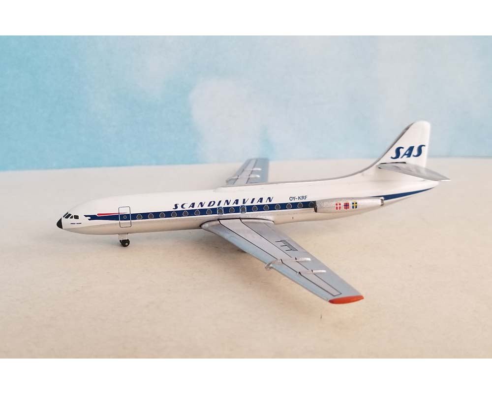 AeroClassics AC411432 1:400 SAS Scandinavian SE210 OY - KRF