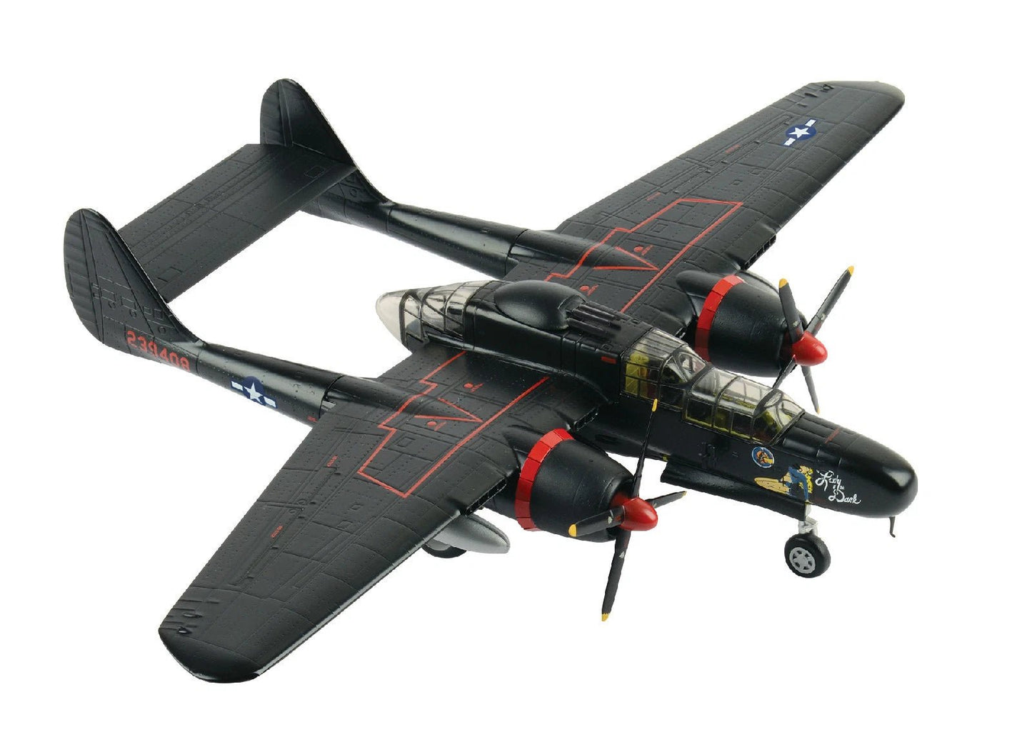 Air Force 1 AF1 - 00113A 1:72 P - 61B Black Widow Lady in the Dark